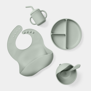 Paquete de alimentos sólidos para empezar - Verde salvia