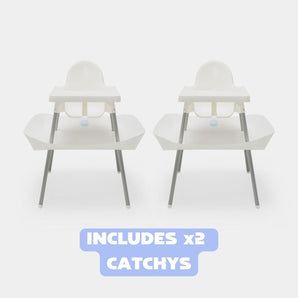 Twin CATCHY™ Bundle - Fits Ikea Antilop (Or Similar) High Chairs