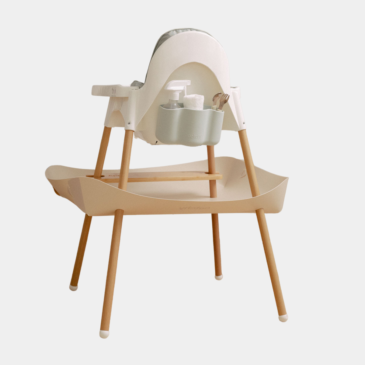 The Silicone Caddy (for IKEA Antilop & similar high chairs)