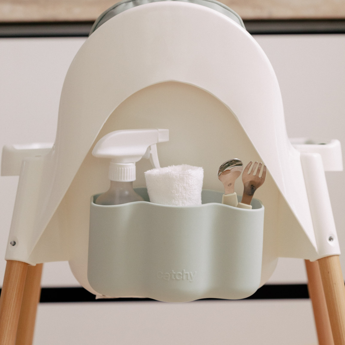 The Silicone Caddy (for IKEA Antilop & similar high chairs)